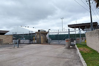 Entrance to the Port Court, Brownsville, TX